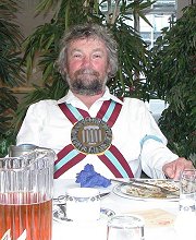 Squire of Thelwall Morris Men and founder member of the side